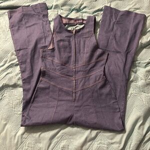 Women's Soft Denim Jumpsuit